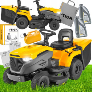 Traktor Ogrodowy Stiga Kosiarka Silnik Pro Zestaw