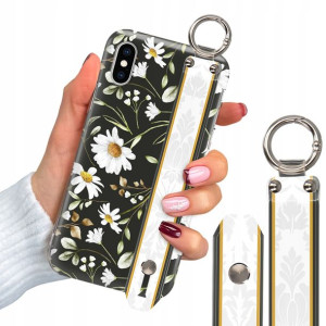Etui 2mm + Pasek do IPHONE X/XS Luksusowe Wzory