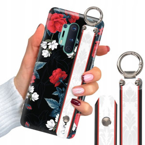 Etui 2mm + Pasek do ONEPLUS 8 PRO Luksusowe Wzory