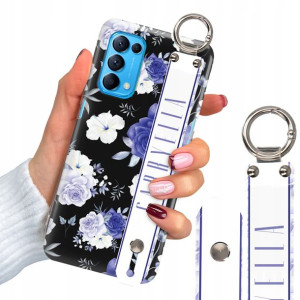 Etui 2mm + Pasek do OPPO RENO 5 5G Luksusowe Wzory