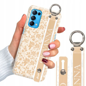 Etui 2mm + Pasek do OPPO RENO 5K Luksusowe Wzory