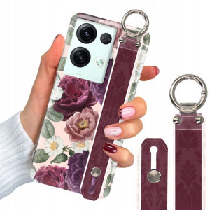 Etui 2mm + Pasek do OPPO RENO 8 Luksusowe Wzory