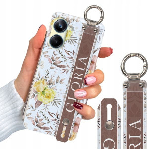 Etui 2mm + Pasek do REALME 10 PRO 5G Luksusowe Wz