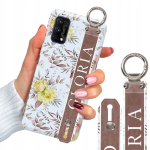 Etui 2mm + Pasek do REALME 7 PRO Luksusowe Wzory