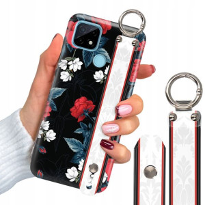 Etui 2mm + Pasek do REALME 7I RMX2193 Luksusowe Wz