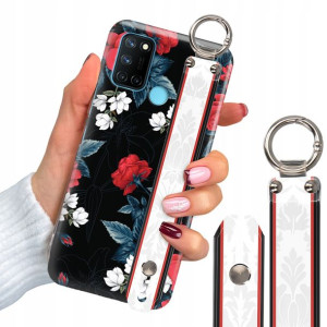 Etui 2mm + Pasek do REALME C17 RMX2103 Modne Wz