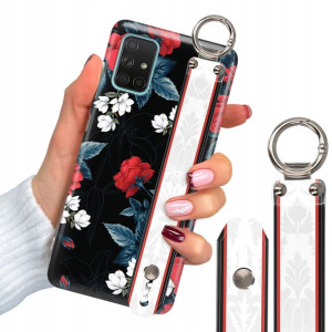 Etui 2mm + Pasek do SAMSUNG A71 Luksusowe Wzory