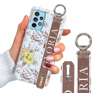 Etui 2mm + Pasek do SAMSUNG A73 5G Luksusowe Wzory