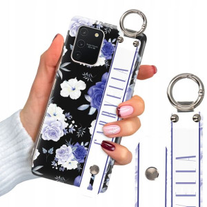 Etui 2mm + Pasek do SAMSUNG A91 Luksusowe Wzory