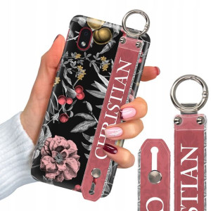 Etui 2mm + Pasek do SAMSUNG M01 CORE Luksusowe Wz