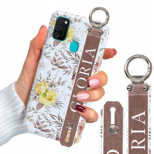 Etui 2mm + Pasek do SAMSUNG M21 Luksusowe Wzory