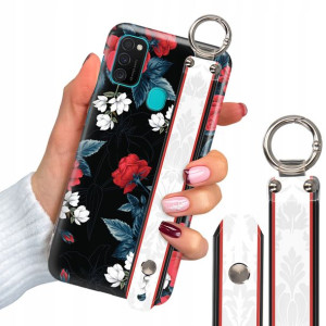 Etui 2mm + Pasek do SAMSUNG M30s Luksusowe Wzory