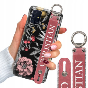 Etui 2mm + Pasek do SAMSUNG M31s Luksusowe Wzory