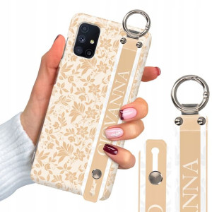 Etui 2mm + Pasek do SAMSUNG M51 Luksusowe Wzory