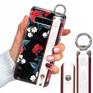 Etui 2mm + Pasek do SAMSUNG S10 5G Luksusowe Wzory