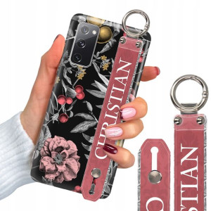 Etui 2mm + Pasek do SAMSUNG S20FE 5G Luksusowe Wz