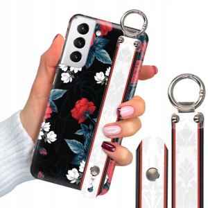 Etui 2mm + Pasek do SAMSUNG S21 PLUS 5G Modne Wz