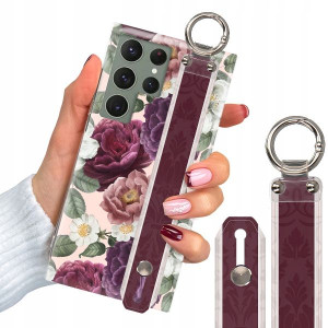 Etui 2mm + Pasek do SAMSUNG S23 ULTRA Luksusowe Wz