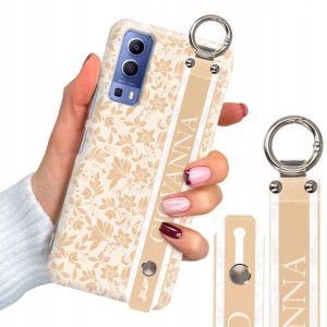 Etui 2mm + Pasek do VIVO Y52 5G Luksusowe Wzory