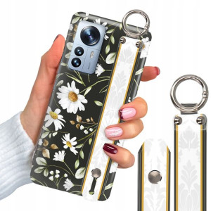 Etui 2mm + Pasek do XIAOMI 12 PRO 5G Luksusowe Wz