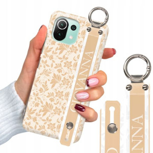 Etui 2mm + Pasek do XIAOMI MI 11 LITE 4G Modne Wz