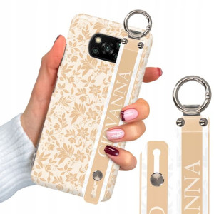 Etui 2mm + Pasek do XIAOMI POCO X3 PRO Modne Wz