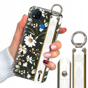 Etui 2mm + Pasek do XIAOMI REDMI 9C Luksusowe Wz
