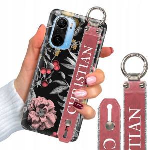 Etui 2mm + Pasek do XIAOMI REDMI K40 Luksusowe Wz