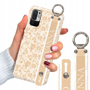 Etui 2mm + Pasek do XIAOMI REDMI NOTE 10 5G Wzory