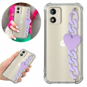 Etui ANTI-SHOCK BLINK do MOTOROLA E13 + Łańcuszek