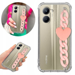 Etui ANTI-SHOCK BLINK do REALME C33 + Łańcuszek