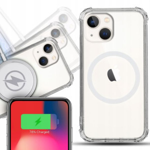 Etui Antishock + MAGSAFE Biały do IPHONE 13 MINI