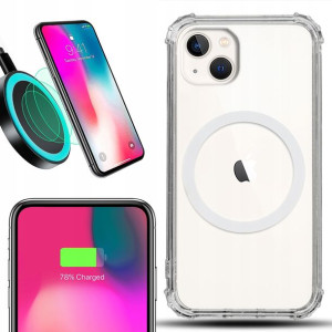 Etui Antishock + MAGSAFE Biały do IPHONE 14 PLUS