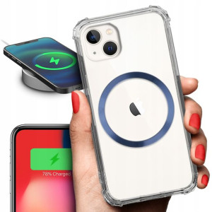 Etui Antishock + MAGSAFE Blue do IPHONE 14 PLUS
