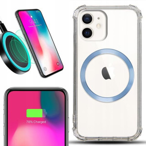 Etui Antishock + MAGSAFE Błękit do IPHONE 12 MINI