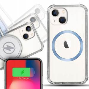 Etui Antishock + MAGSAFE Błękit do IPHONE 13 MINI
