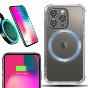 Etui Antishock + MAGSAFE Błękit do IPHONE 14 PRO