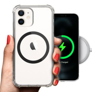 Etui Antishock + MAGSAFE Czarny do IPHONE 12 MINI