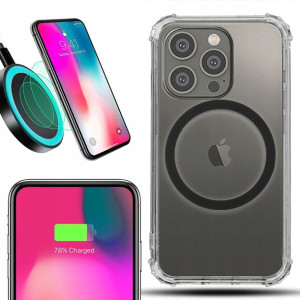 Etui Antishock + MAGSAFE Czarny do IPHONE 14 PRO