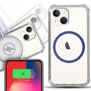 Etui Antishock + MAGSAFE Granat do IPHONE 13 MINI