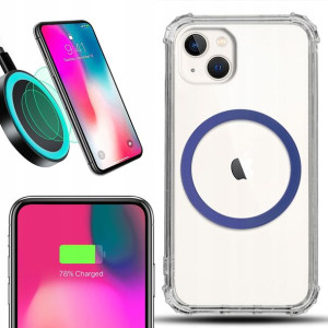 Etui Antishock + MAGSAFE Granat do IPHONE 14 PLUS