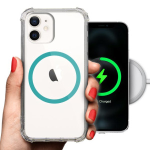 Etui Antishock + MAGSAFE Morski do IPHONE 12 MINI