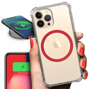 Etui Antishock + MAGSAFE Red do IPHONE 13 PRO MAX