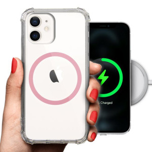 Etui Antishock + MAGSAFE Różowy do IPHONE 12 MINI