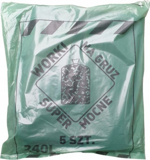 Worki Na Gruz 160l (5 Szt) Super Mocne
