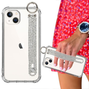 Etui ANTISHOCK + Pasek Cyrkonie do IPHONE 14 PLUS