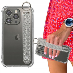 Etui ANTISHOCK + Pasek Cyrkonie do IPHONE 14 PRO