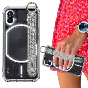 Etui ANTISHOCK + Pasek Cyrkonie do NOTHING PHONE 1