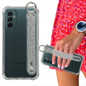 Etui ANTISHOCK + Pasek Cyrkonie do SAMSUNG F23 5G