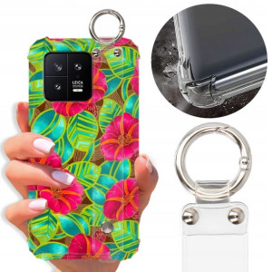 Etui Antishock + Pasek do XIAOMI 13 Wiosna Wzory
